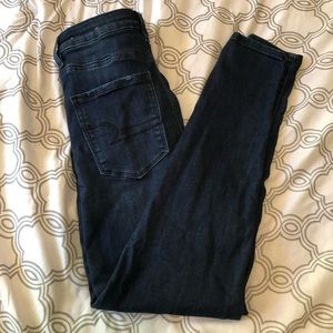 American Eagle Super High-Waisted Jeans